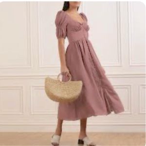 Ted Baker Mauve Midi Dress